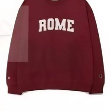 Enou Roma Burgundy Men  s Sweatshirt, Size 105