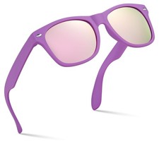 Retro Rewind Kids Sunglasses For Boys Girls Age 3-12 - Shatterproof Rubberized