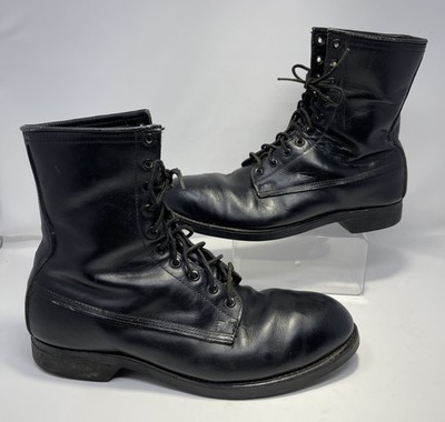 未使用 70S ADDISON SHOE COMPANY コンバットブーツ 26 ビンテージ70's○ADDISON SHOE COMPANYスチールトゥコンバットブーツsiz