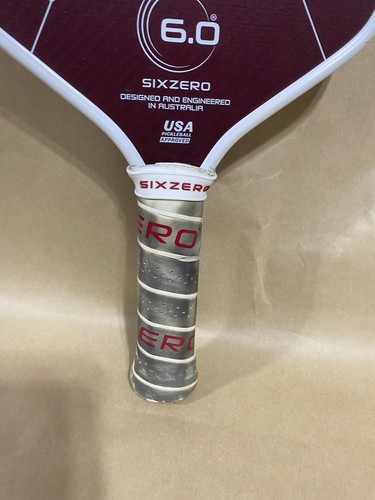 six zero 6.0 ruby pickleball paddle 16mm - Imagen 9 de 12
