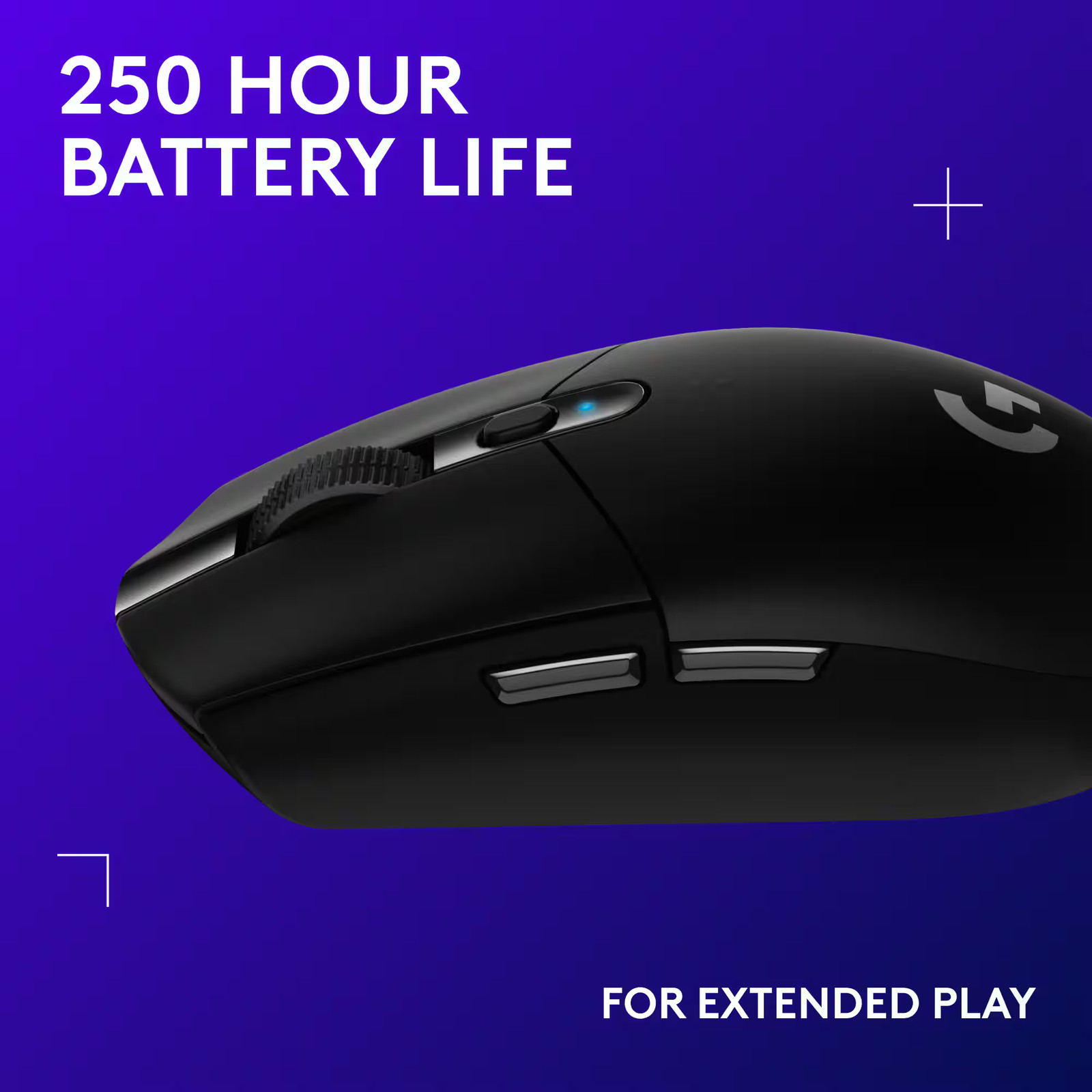 Mouse inalámbrico Logitech G305 LIGHTSPEED Óptico para juegos con 6 botones programables, imagen 4