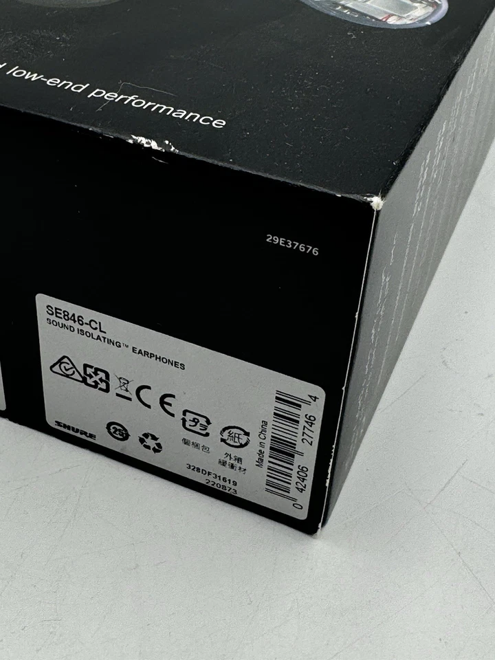 Shure SE846-CL Gen 1 Sound Isolating Earphones Crystal Clear - Image 2 of 3