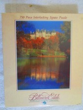 Vintage Biltmore Estate in Asheville NC 750 Piece Jigsaw Puzzle C. Harrison 
