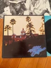 EAGLES HOTEL CALIFORNIA EX LP ORIG. 1976 ASYLUM W/ POSTER & INNER SLEEVE FREE SH