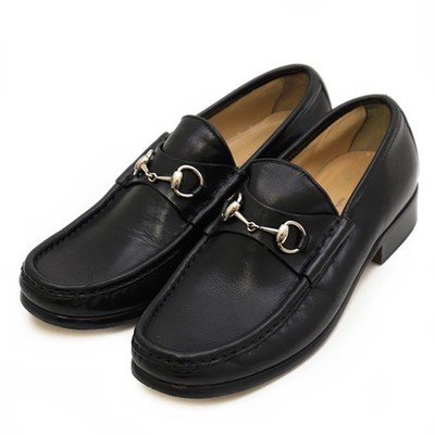 GUCCI Boots Women Horsebit Loafers Black
