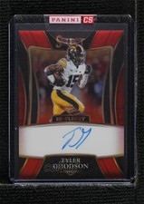 2022 Panini Chronicles Draft Picks Red 25/75 Tyler Goodson #IN-TGO Auto qf8