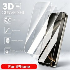 Lot Tempered Glass Clear Screen Protector For iPhone 17 16 15 14 13 12 11 XS XR