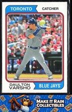 Daulton Varsho 2023 Topps Heritage #224 Toronto Blue Jays Baseball