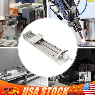 400mm Manual Sliding Table SFU1605 Ballscrew Linear Stage Actuator w/ Lock