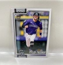 Topps 2026 Series 1 Tyler Freeman Colorado Rockies #199 Baseball Card
