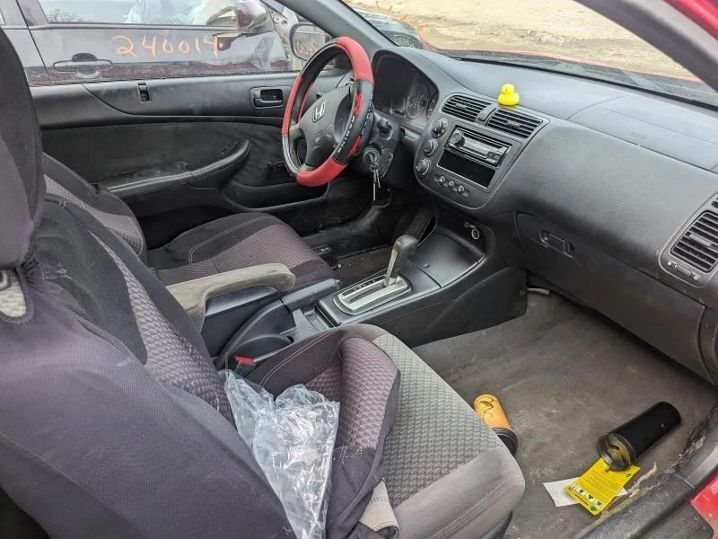 Seat Belt Front Bucket Seat Coupe Driver Retractor Fits 03-05 CIVIC 173002 - Imagem 3 de 4