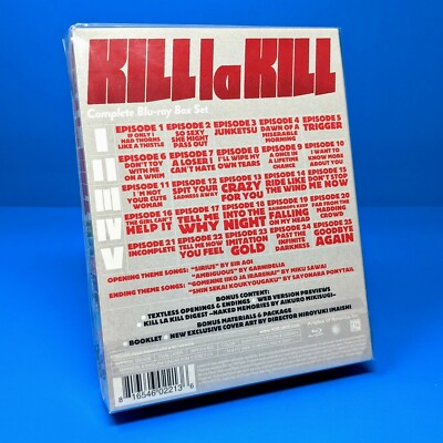 KILL la KILL Complete Box Set Blu-ray Limited Edition Anime Series