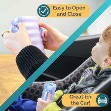 Sip Wiz - Baby Pouch Holder No Squeeze Pouch Food Pouches Juice Box Holder ...