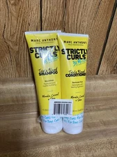 Marc Anthony Strictly Curls Triple Blend Shampoo and Conditioner 8.4oz Ea New