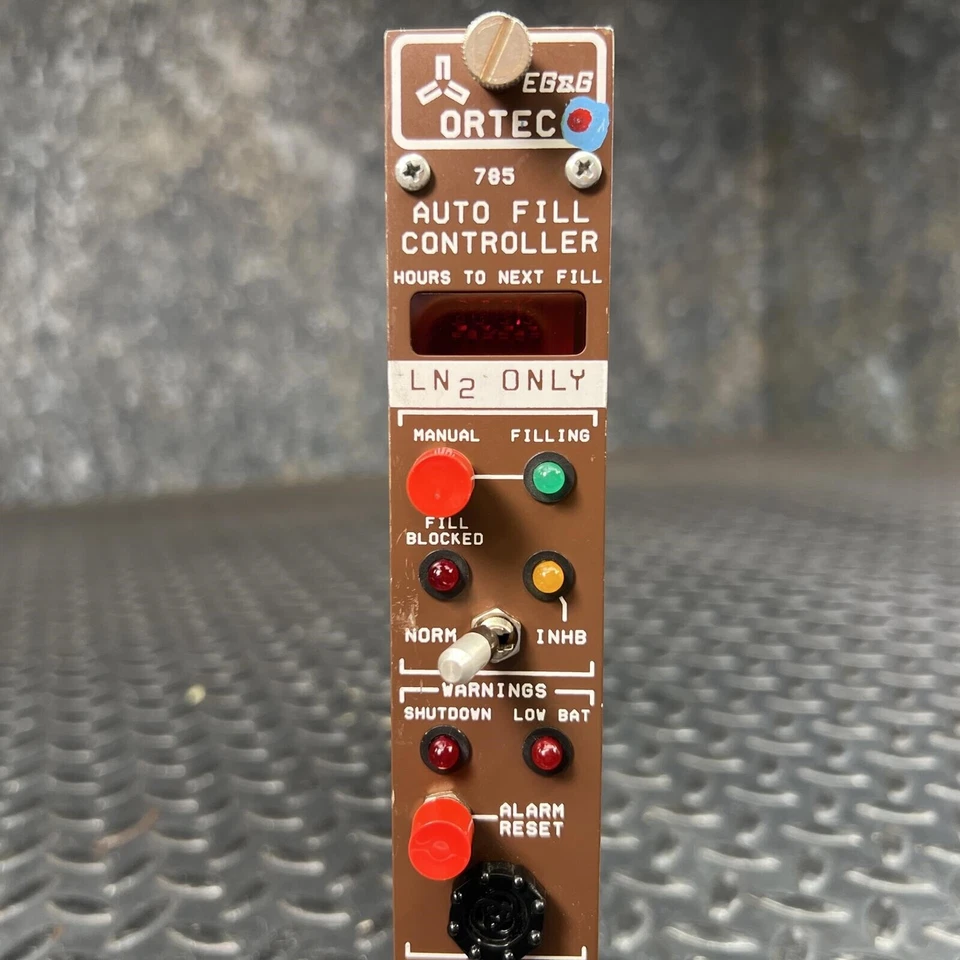 Módulo NIM BIN - EG&G Ortec 785 LN2 Controlador de llenado automático Foto 2 de 4