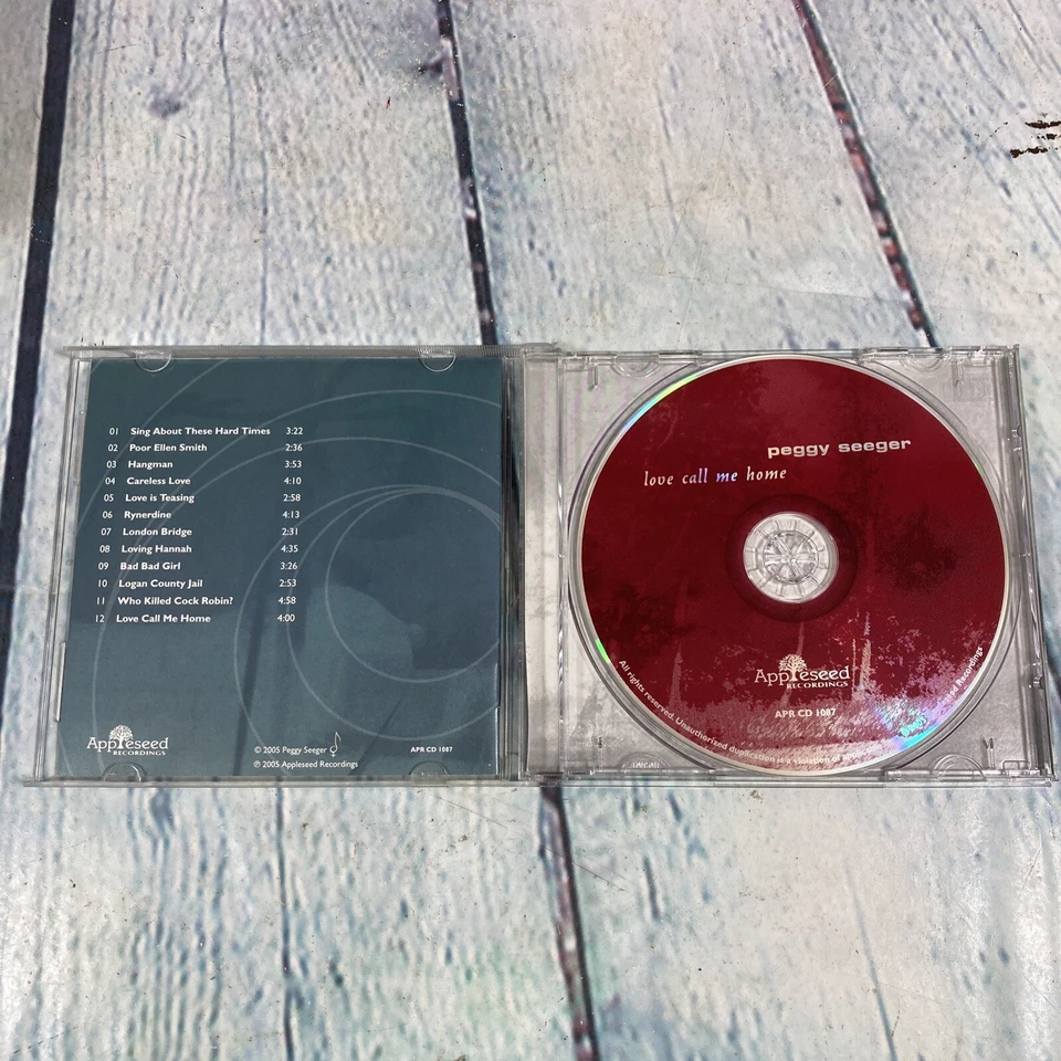Love Call Me Home by Peggy Seeger CD 2005 Appleseed Recordings Music Foto 3 de 4
