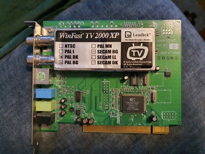 TV Karte Tuner WinFast TV2000 XP Leadtek PCI 
