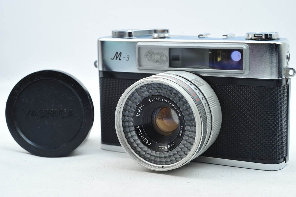 SakuraDo Camera Yashica M-3 Film Rangefinder Camera Yashinon-DX 45mm 