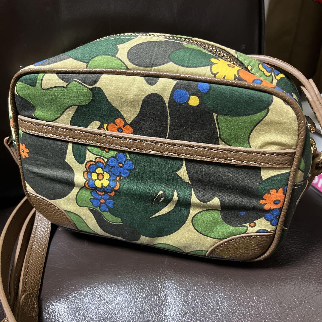 アクセサリー A BATHING APE MULTI COLOR SHOULDER BAG M A BATHING APE Camouflage Shoulder Bag PINK 17 × 12 x 6.5