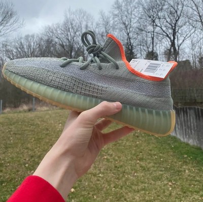 Adidas Yeezy Boost 350 V2 Desert Sage Sneaker Release