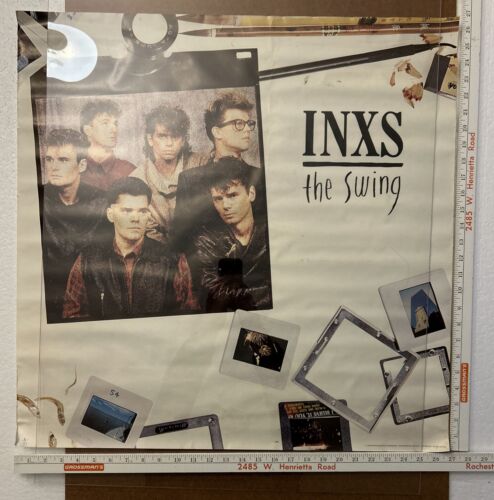 INXS The Swing 27x27” Record Store Promo Poster 1984 - Original OEM