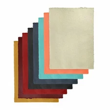 Extra Thick Handmade Mulberry Paper, 21.25 x 31.25 Inches, Eco Friendly