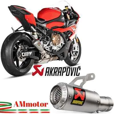 Akrapovic Bmw S 1000 RR 2024 Pot D' Echappement Moto Silencieux Titane Racing - Photo 1/4