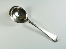 WALKER & HALL Cutlery - ST JAMES Pattern - Soup Spoon / Spoons - 7"