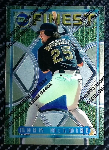 Mark McGwire - 1995 Topps Finest #169 - Athletics