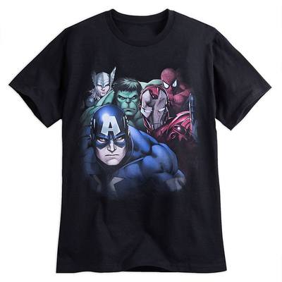 Maglietta Uomo Marvel Team Revengers - T-Shirt A Maniche Corte Ufficiale - 3