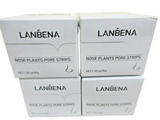 LOT OF 4 LANBENA Nose Plants Pore Strips Boxes