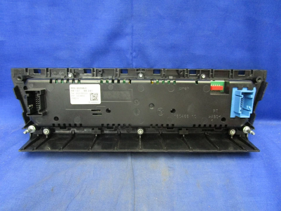 2015 BMW 535i HAC Temperature Climate Control Switch With Bezel PN 9353598-01 Foto 4 de 4