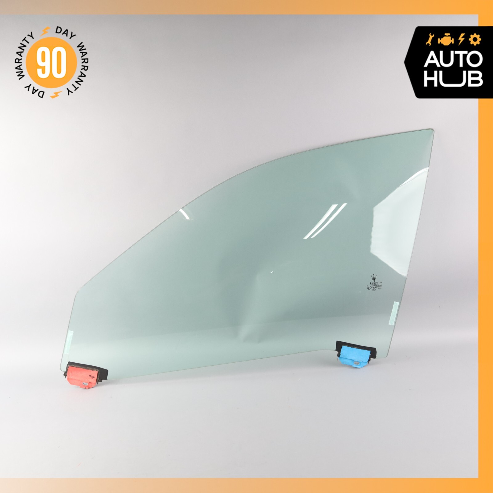 03-13 Maserati Quattroporte M139 Front Left Side Door Window Glass OEM 68k