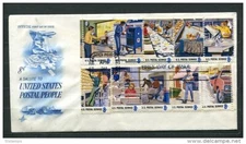 USA  1973 Cover Sc 1498A First Day of  issue US Postal People