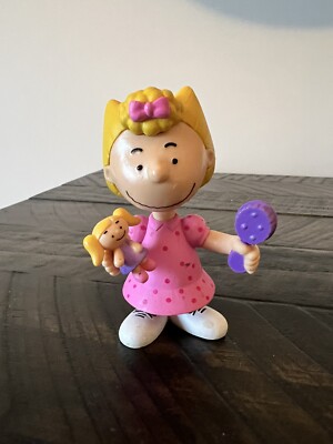 Just Play Peanuts SALLY BROWN Cake Topper Figurine