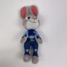 Disney Zootopia Judy Hopps Rabbit Plush Doll Figure 12” Tall Bunny Toy Stuffed