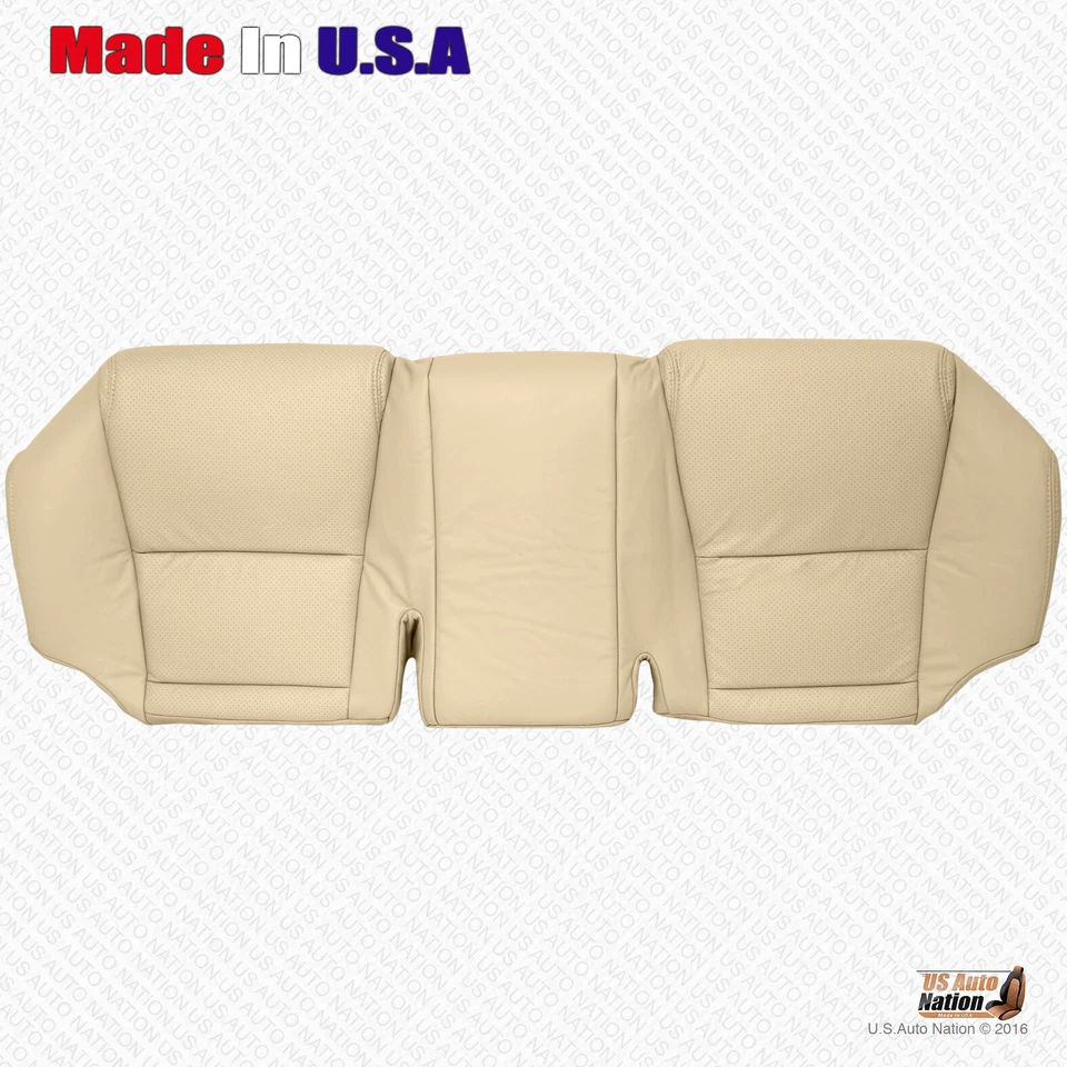 Para 2006 2007 2008 Lexus GS350 GS450H GS460 Banco Trasero Parte Inferior Cuero Cubierta Tostado Foto 3 de 4