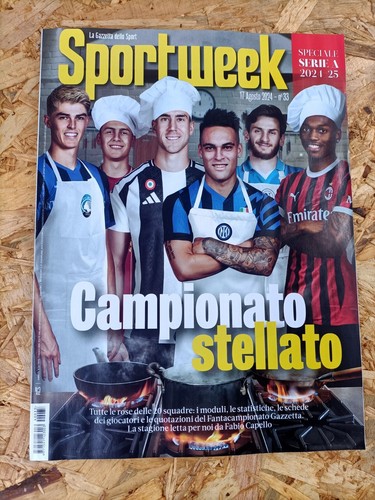 Serie A Sportweek speciale della Gazzetta dello sport del 17 agosto 2024 - Foto 3 di 14