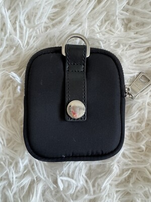 PRADA Black Tessuto Small Pouch Wallet | eBay
