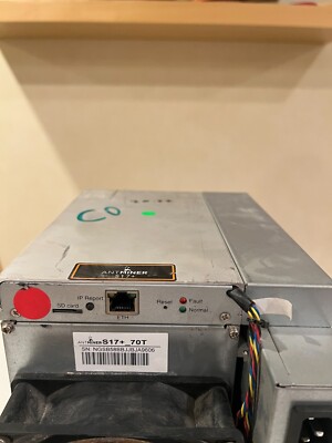 Bitmain S17 70ths Asic Bitcoin Miner Usedas Is Please Read Description
