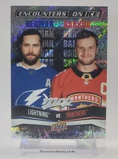 2022-23 Upper Deck MVP Encounters on Ice Hedman Barkov #EI-10 