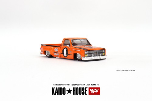 2024 Mini-GT Kaido House CHEVROLET SILVERADO Dually KAIDO V2 SEALED #KHMG090 - Picture 8 of 9