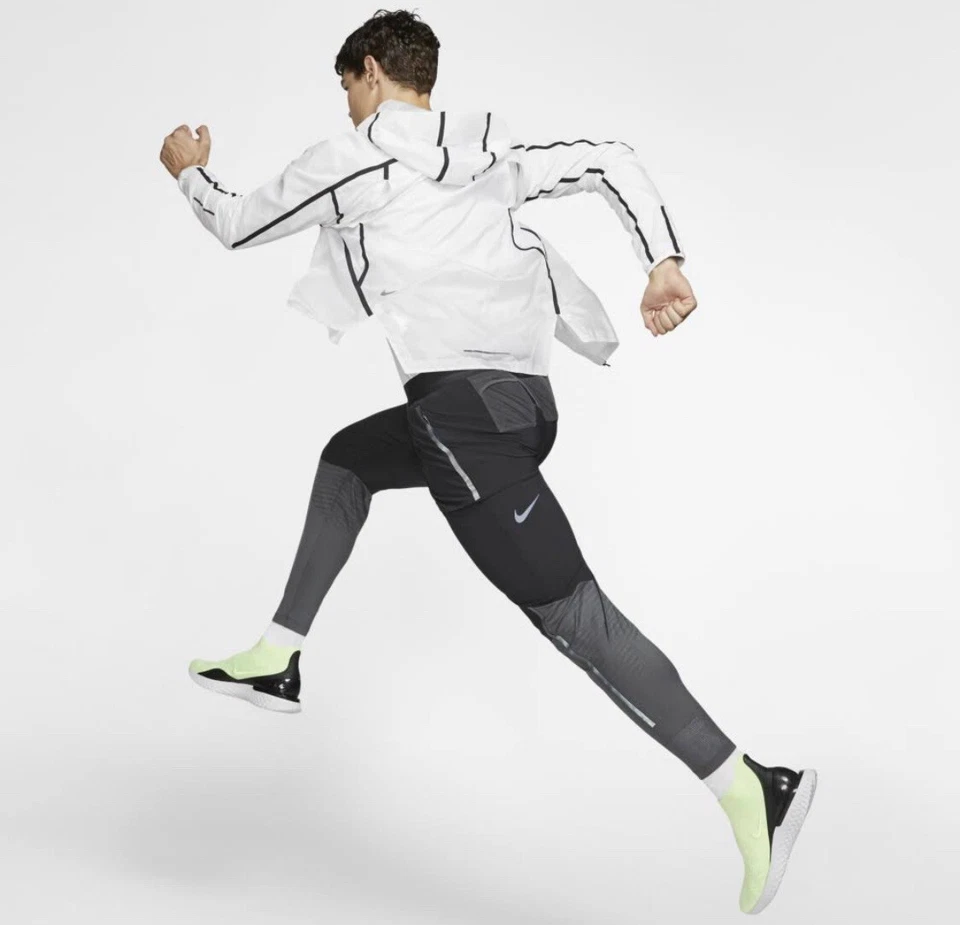 Nike 2019 Tech Pack Running Pants - Men's XXL ~ $130.00 BV5695 010 Black Gym - Image 2 of 4