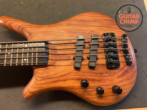 2005 Left-Handed Warwick Thumb Neck Thru NT-5 String Bass – Made in Germany | In - Picture 13 of 16