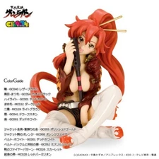 VOLKS Gurren Lagann CharaGumin 1/8 Yoko Resin kit figure japan H105mm  RZ