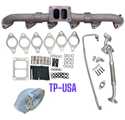 C-11/C13 Exhaust Manifold and Install Kit CAT C11C13