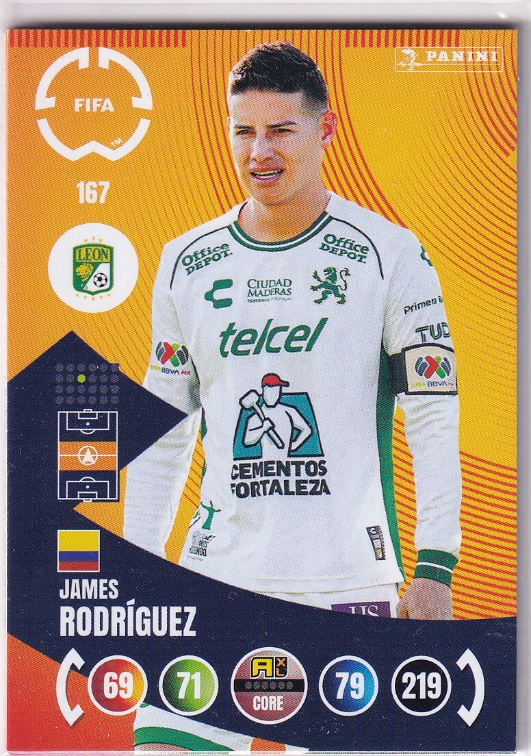 Panini 2025 FIFA Club World Cup 25 Card No. 167 James Rodriguez | eBay