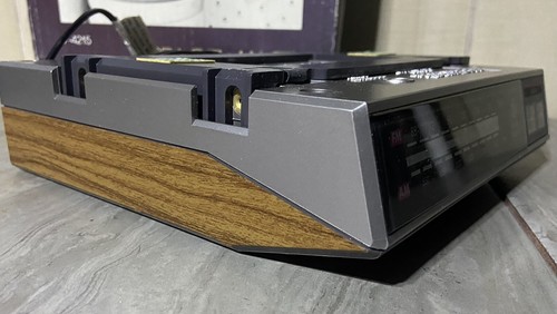 Vintage General Electric Raummacher unter der Theke AM/FM Radio 7-4215 Holz - Bild 8 von 10
