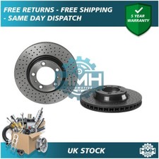 Compatibile con Porsche 911 1999- 718 Boxster 2016- 718 Cayman 2016- Disco freno anteriore HMH