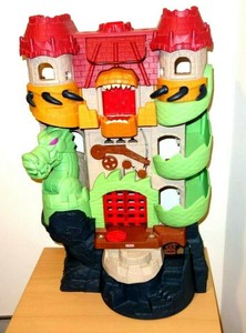 imaginext dragon world fortress